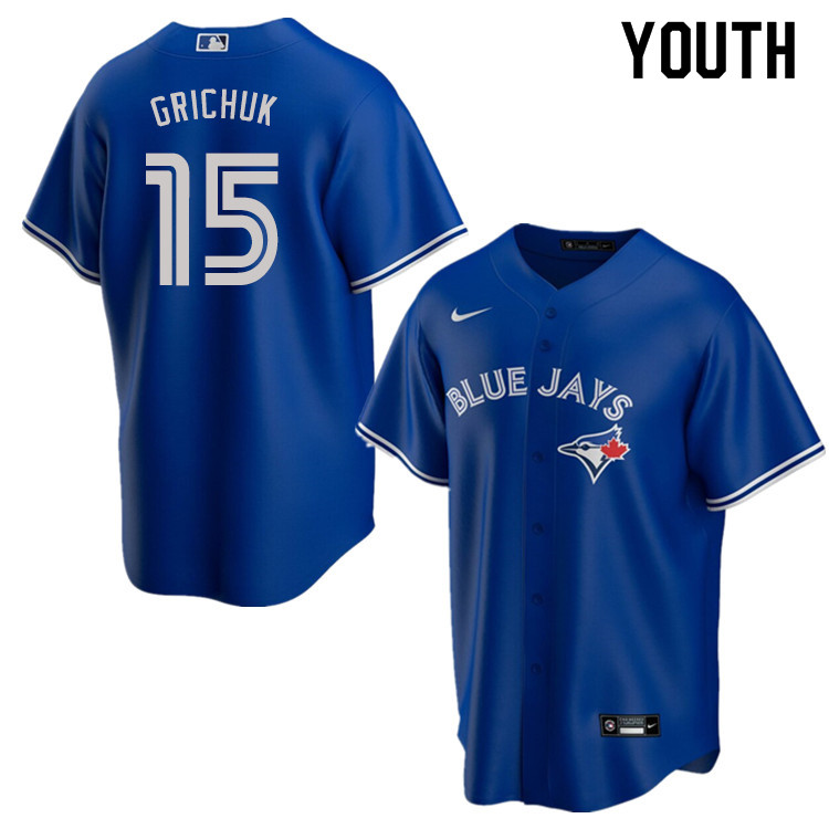 Nike Youth #15 Randal Grichuk Toronto Blue Jays Baseball Jerseys Sale-Blue